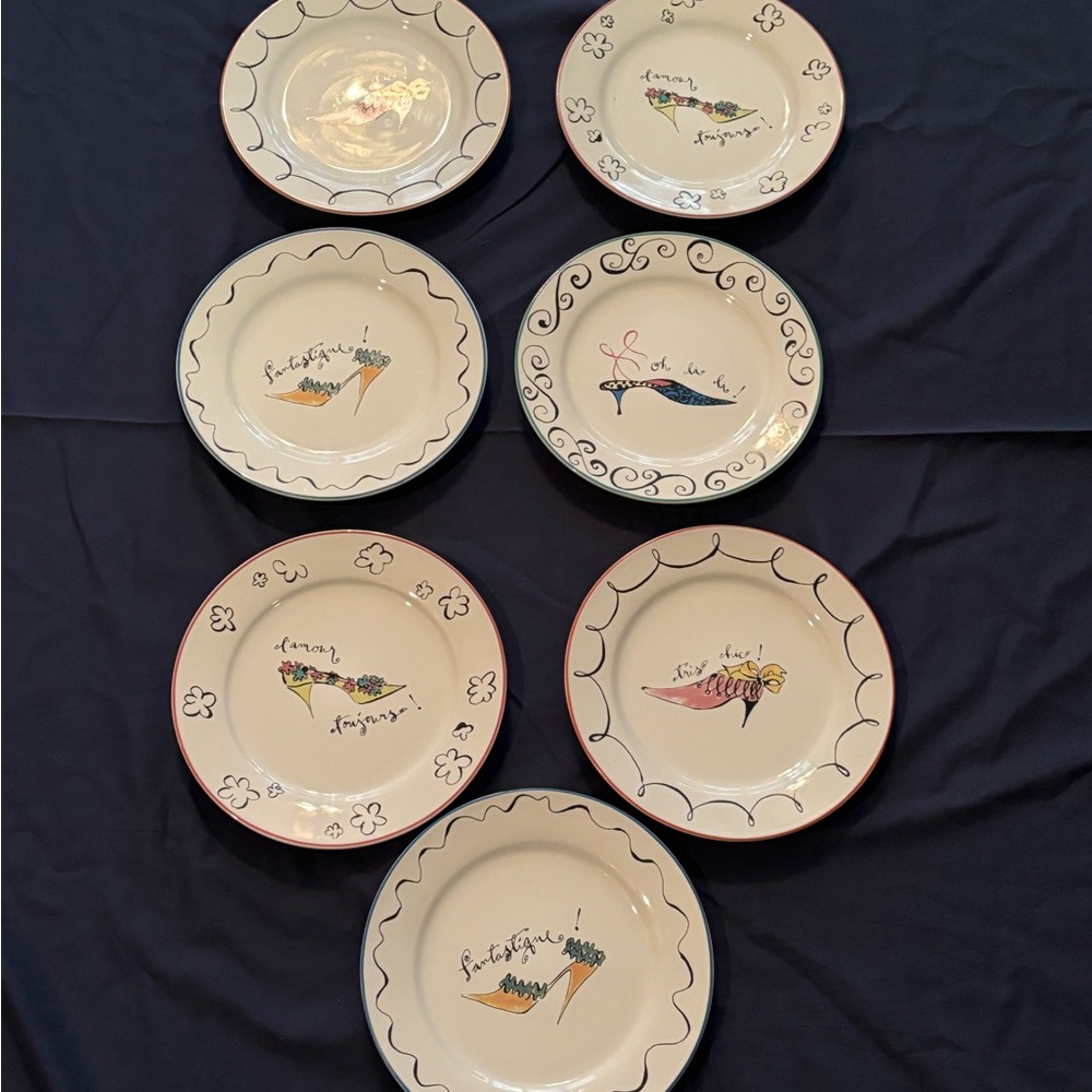 Adorable Rosanna dessert plates!!!
